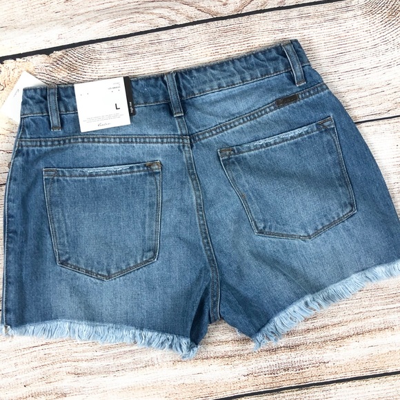 Fashion Nova | High Waist Distressed Shorts - Picture 4 of 10